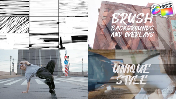 Brush Backgrounds And Overlays | FCPX