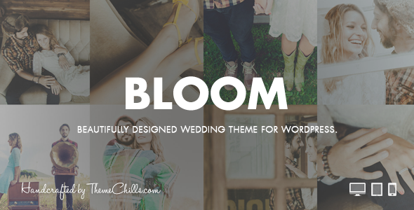 Bloom | WordPress Wedding Theme