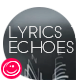 Lyrics Template Echoes - VideoHive Item for Sale