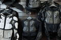 A large selection of motorcycle clothing and accessories. Motorcycle sales store. - PhotoDune Item for Sale