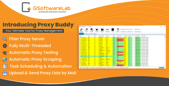 Proxy Buddy V3 - Fully Automated Proxy Scraper & Tester