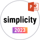 Simplicity 2023 – Premium PowerPoint Presentation Template - GraphicRiver Item for Sale