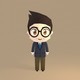 Low Poly Businessman - 3DOcean Item for Sale