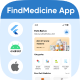 MedLocator UI Template: find medicine app in Flutter(Android, iOS) App | Pill Finder App - CodeCanyon Item for Sale