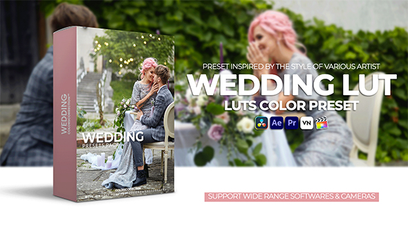 Wedding - LUT Color Preset Pack