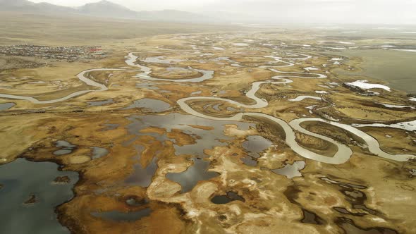 Water Drawings on the Surface of the Earth