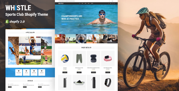 Whistle - Fitness, Sports Multipurpose Shopify Theme