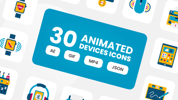 Animated Devices Icons