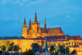 The castle with the St. Vitus Cathedral in Prague - PhotoDune Item for Sale