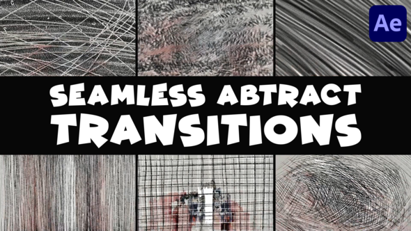 Seamless Abstract Scribble Transitions | After Effects