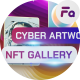 NFT Promo Slideshow for Digital Art Gallery – Vertical Scenes, 3D Shapes, Loop Animations - VideoHive Item for Sale