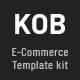 Kob - E-Commerce Elementor Pro Template Kit - ThemeForest Item for Sale