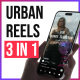 Urban Grunge Grid Slideshow Reels and Stories - VideoHive Item for Sale
