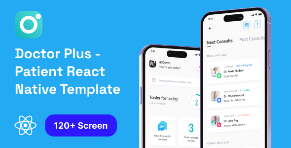 Doctor Plus - Patient React Native App Template