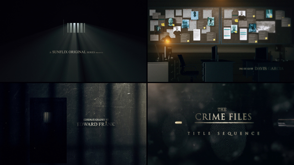 The Crime Files I Title Sequence