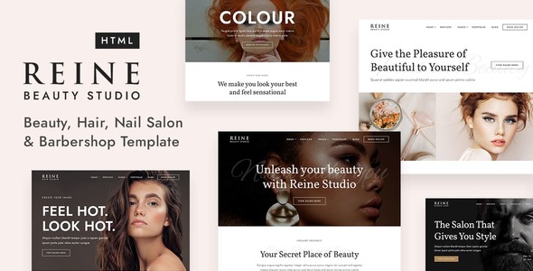 Reine - Beauty Salon HTML5 Template