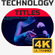 Technology Titles Pack - VideoHive Item for Sale