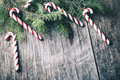 Christmas tree decoration on vintage wooden background.  - PhotoDune Item for Sale