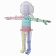 Adult Stickman 180cm CAT Rig - 3DOcean Item for Sale