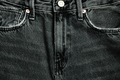 Front of black jeans close-up. Trendy casual wear. - PhotoDune Item for Sale