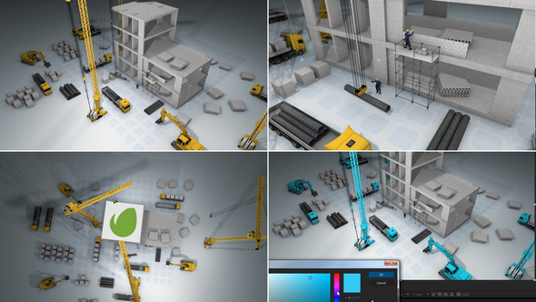 Construction Site Tech Logo alt