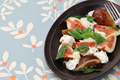 fig caprese salad(fig, mozzarella and basil) - PhotoDune Item for Sale