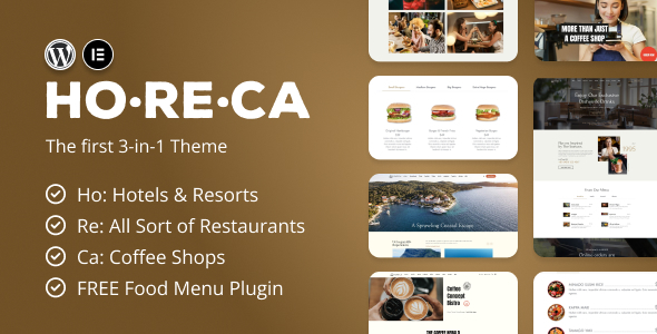 HoReCa - Hospitality Industry Theme