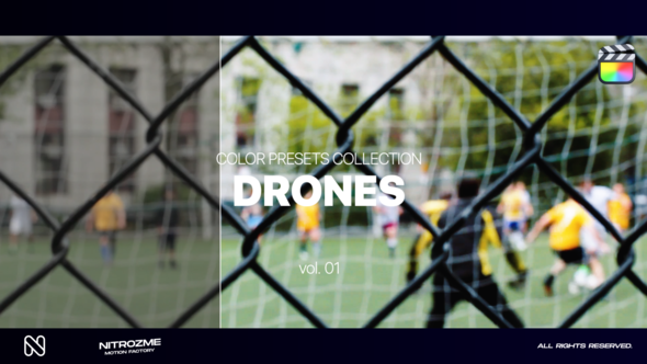 Drones LUT Collection Vol. 01 for Final Cut Pro X alt