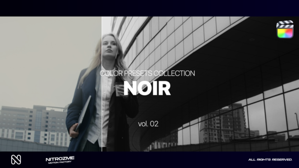 Noir LUT Collection Vol. 02 for Final Cut Pro X alt