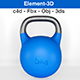 Kettleball 5Kg 3D Model - 3DOcean Item for Sale