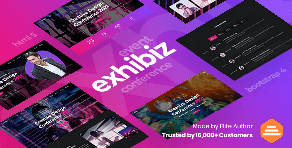 Exhibiz - Event, Conference and Meetup HTML Template