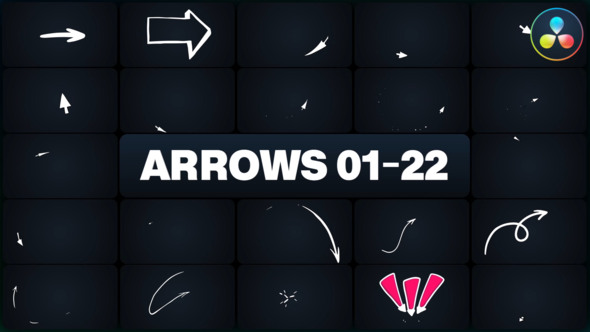 Arrows for DaVinci Resolve