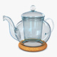 Glass Teapot 350ml M 1 - 3DOcean Item for Sale