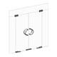 Double Glass Swing Door - 3DOcean Item for Sale