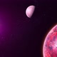 Pink Star Space scene, background, looped - VideoHive Item for Sale