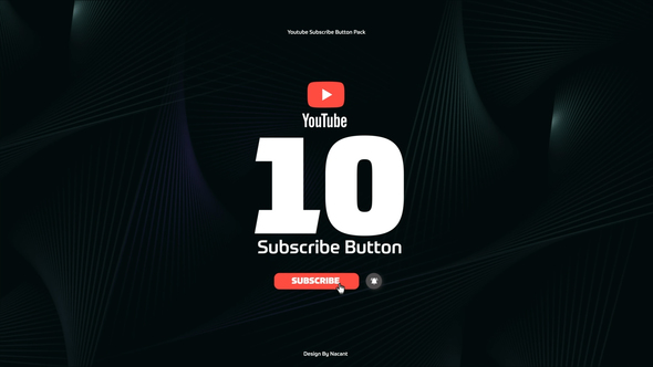 Youtube Subscribe Buttons Pack