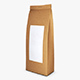 Paper Bag With Label M 1 - 3DOcean Item for Sale