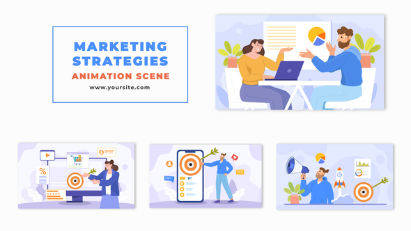 Flat Character Animation for Effective Marketing Strategies