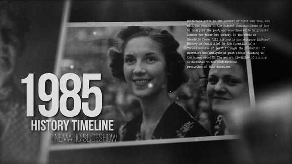 History Timeline Slideshow - Pictures from the Past