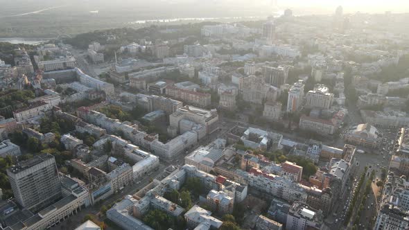 Kyiv - Aerial View of the Capital of Ukraine. Kiev