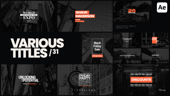 Various Titles 31 alt