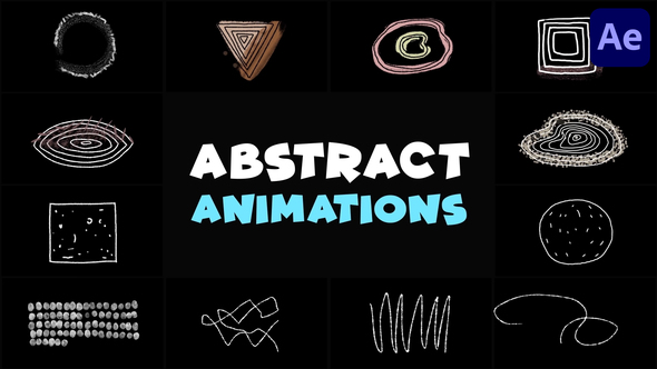 Abstract Scribble Animations | After Effects