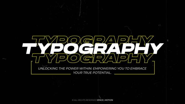 Typography Titles _AE