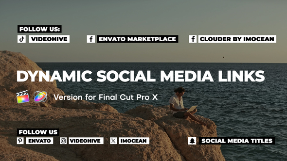 Dynamic Social Media Links | FCPX alt