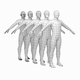 Natural Male in A-Pose in 5 Topologies - 3DOcean Item for Sale