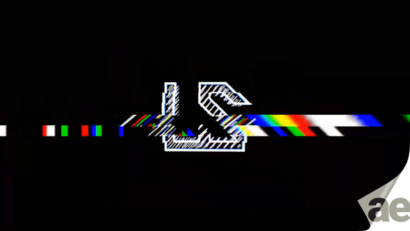 Glitch Logo Animation