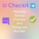 CheckIT: Website Status Checker and Telegram Notifier - CodeCanyon Item for Sale