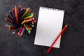 Blank notepad with pen
Blank notepad with pen
Blank notepBlank notepad with red pencil ad with pen - PhotoDune Item for Sale