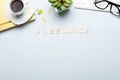 Modern freelancer's desktop  - PhotoDune Item for Sale