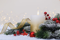 Christmas or new year candle - PhotoDune Item for Sale